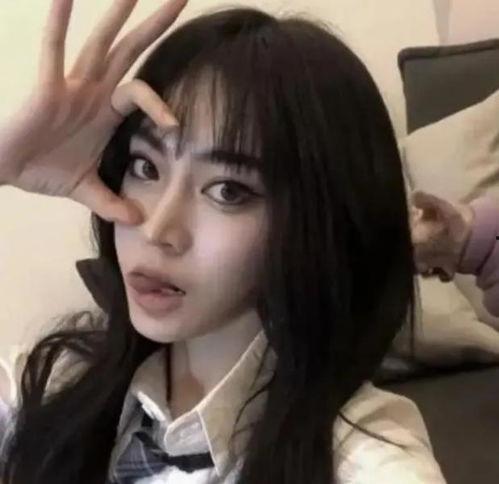 吃瓜网红头像图片女